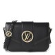 Louis Vuitton Smooth Calfskin LV Pont 10 Black
