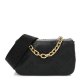 Louis Vuitton Calfskin Bubblegram Wallet On Strap Black small