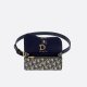 Dior Oblique Pouch Navy Blue