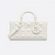 Dior Medium D-Joy Bag Latte Cannage Calfskin