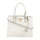 Prada Soft Calf-Trimmed Saffiano Tote