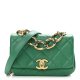 CHANEL Caviar Quilted Small Fashion Therapy Flap Bag Red