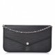Louis Vuitton Felicie Wallet Black