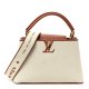 Louis Vuitton Canvas Taurillon Capucines MM Handbag – Caramel