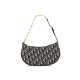 Dior CD Lounge Bag Blue Oblique Jacquard