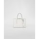 Prada Brushed Calfskin Mini Re-Edition 1995 Tote Blue Rep Luxury