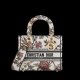 Dior Medium Lady D-Lite Bag Multicolor Dior Jardin Botanique Embroidery