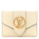Louis Vuitton Pont 9 Compact Wallet Creme