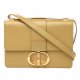 Dior 30 Montaigne East-West Bag With Chain Mustard