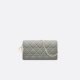 Dior Lady Pouch Stone Gray