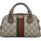 Gucci GG Ophidia Dome Shoulder Bag Ebony