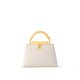 Louis Vuitton Capucines White PM