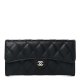 Chanel Large Gusset Flap Wallet