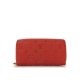 Louis Vuitton Zippy Wallet Red