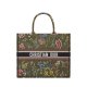 Dior Book Tote Large Green, Multicolor