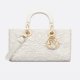 Dior Lady D-Joy Bag White handbag