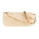 Louis Vuitton Bubblegram Wallet on Strap in Banane Monogram-Embroidered Quilted Calf Leather