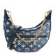 Louis Vuitto NeoNoeam jacquard denim loop Navy Blue