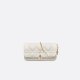 Dior Medium Bobby Flap White Medium