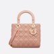 Dior Pink Lady Dior Bag Blush Cannage Lambskin