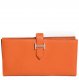 Hermes Epsom Bearn Gusset Wallet handbag