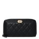 Chanel Boy Flap Card Holder Wallet Large