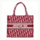 Dior Book Tote Red