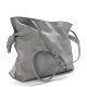 Loewe Mini Flamenco clutch in nappa calfskin Gray