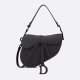 Dior Saddle Bag With Strap Black Ultramatte Calfskin