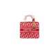 Dior Book Tote Red, White