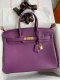 Hermes Birkin 25 30 35 Epsom Handbag in Anemone