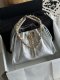 CHANEL 25C Hobo Handbag?Grained Calfskin & Gold-Tone Metal White