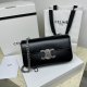 Celine Triomphe Canvas Chain Shoulder Bag Tan