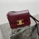 Celine Triomphe Canvas Chain Shoulder Bag Tan