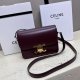 Celine Triomphe Canvas Chain Shoulder Bag Tan
