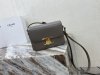 Celine Triomphe Canvas Chain Shoulder Bag Tan