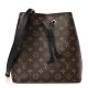 Louis Vuitto NeoNoe Neonoe MM Black Medium