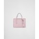 Prada Brushed Calfskin Mini Re-Edition 1995 Tote Blue Reps