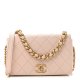 CHANEL Caviar Quilted Small Fashion Therapy Flap Bag Beige