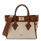 Louis Vuitton Canvas CalfskiNeoNoe On My Side PM Caramel Tan