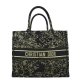 Dior Book Tote Large Black, Golden