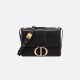 Dior 30 Montaigne Bag Black Box Calfskin