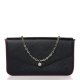 Louis Vuitton Felicie Wallet Black Hot Pink