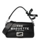 Fendi X Marc Jaccobs Nappa Logo Baguette Black