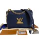 Louis Vuitton Twist MM Indigo Epi Leather Bag