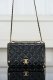 chanel 25s woc black shiny Calfskin gold hardware