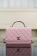 chanel 25p handle woc pink Caviar calfskin??sliver hardware