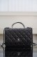 chanel 25p handle woc black Caviar calfskin??sliver hardware