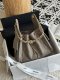 chanel 25c hobo bag grey nubuck deerskin copper hardware