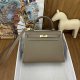 Hermes Kelly 25 Epsom Handbag in Etoupe